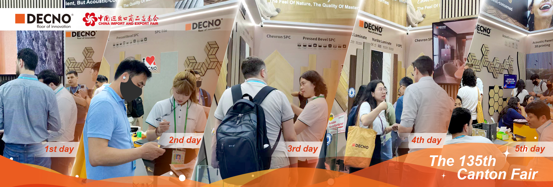 DECNO-500  Global Buys Were Attracted By Amazing Flooring/Walls !