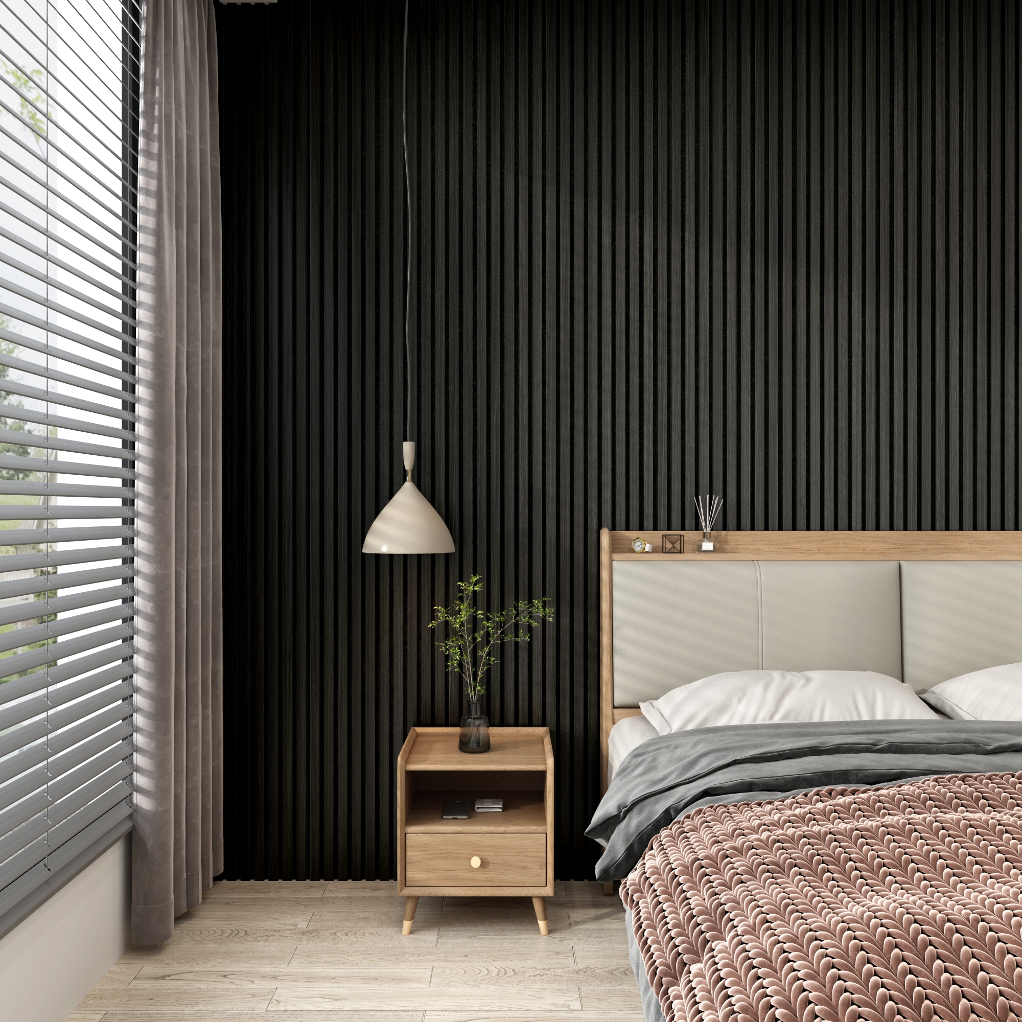 DECNO | 6 Decorative Ideas of Wood Slat Acoustic Panels