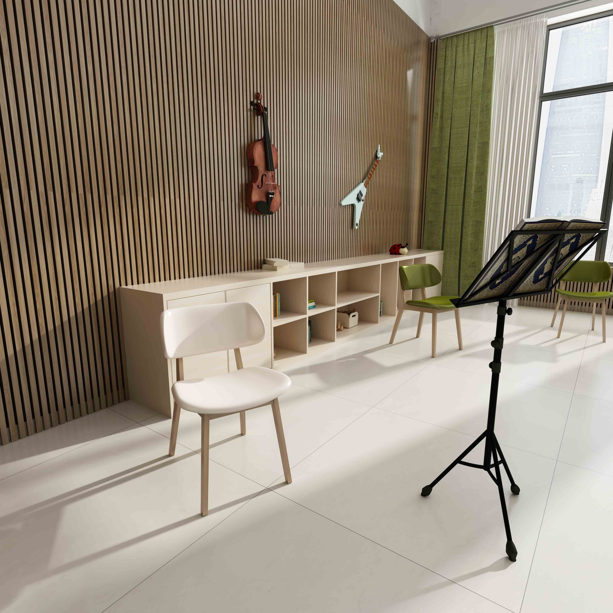 DECNO | 6 Decorative Ideas of Wood Slat Acoustic Panels