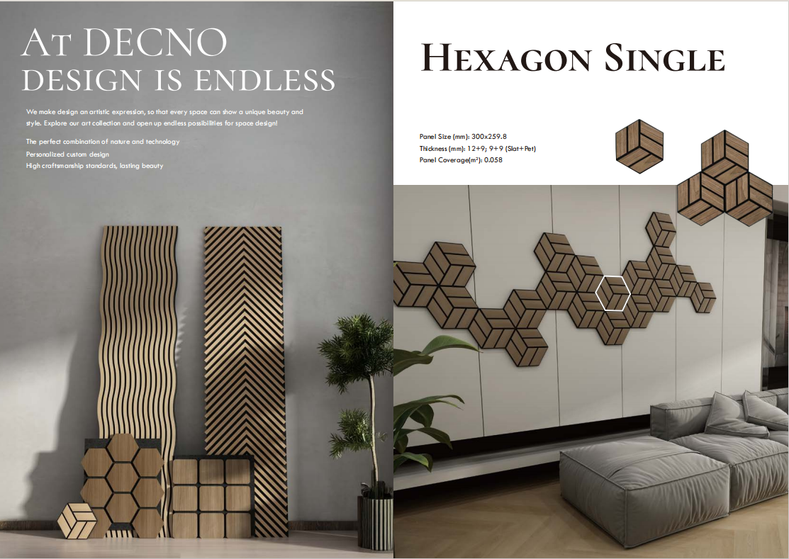 Innovative Acoustic Panels for Interior｜DECNO