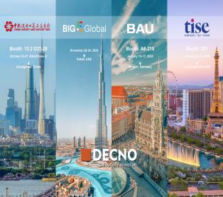 DECNO | 4 Global Exhibitions in 2024-2025