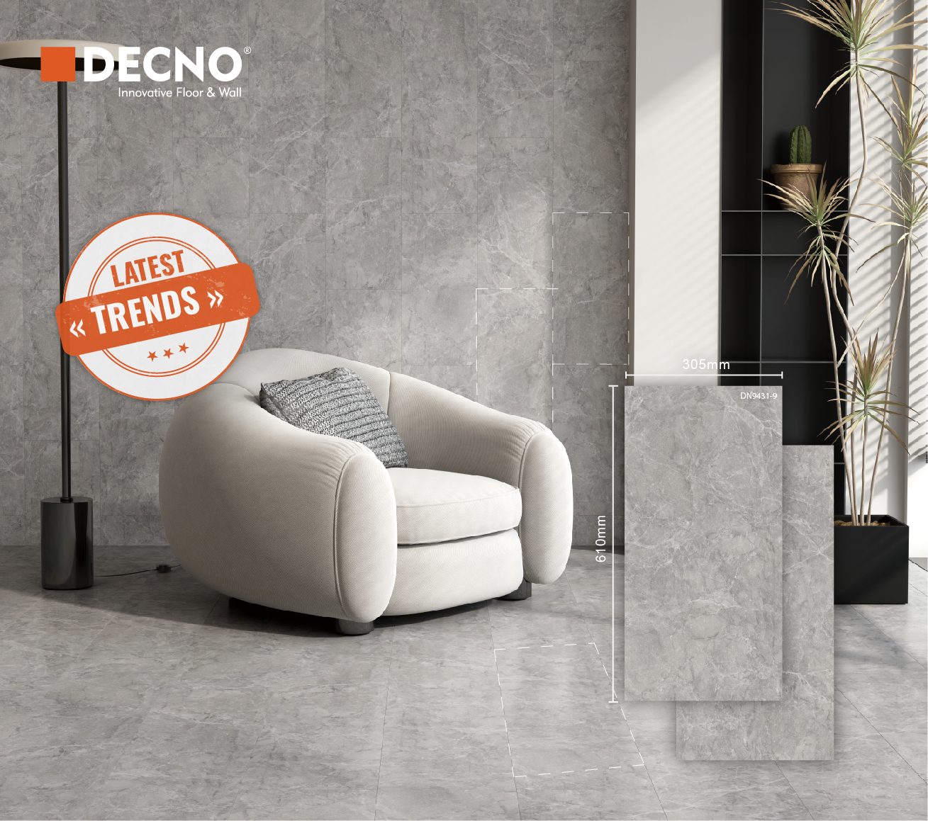 SPC Wall to Floor: the New Interior Trend｜DECNO